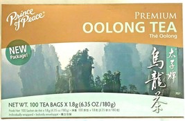 Prince of Peace Premium Oolong Tea 6.35Oz/180g - 100 Tea Bags x 1.8g - $11.39