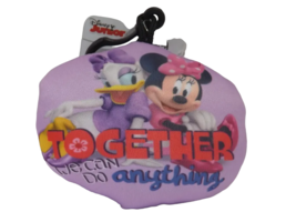 Belt Bag Clip Squish Keychain - New - Minnie Mouse &amp; Daisy Duck - £4.78 GBP