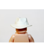 MBricks White Cowboy Fedora Hat for Toys Collection Movie Minifigures - $64.49 MXN