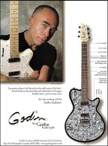 Carl Burnett Godin Radiator guitar advertisement 2000 ad print - $4.01