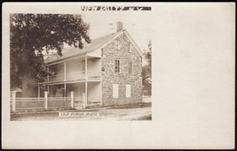 New Paltz, NY RPPC 1928 - Old Dubois House &amp; Fort Real Photo Postcard - £11.53 GBP