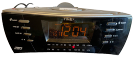 Alarm Clock Radio Timex T435B Directional Sound Chamber AM/FM  MP3 Tested - £11.06 GBP