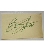 Bruce Springsteen Autographed Vintage 3x5 Signature Page - $2,751.61 MXN