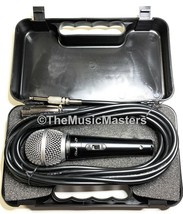 Professional Dynamic Handheld DJ Karaoke MICROPHONE w/Case XLR to 1/4&quot; Cable  - £22.70 GBP
