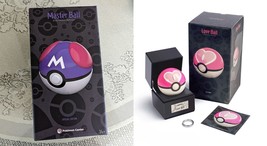 Pokemon Love Ball + Master Ball The Wand Company Official Purple Pink Pokeball - £327.72 GBP