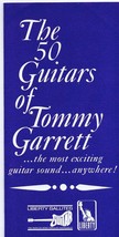 ORIGINAL Vintage 1966 50 Guitars of Tommy Garrett Catalog Brochure - £15.81 GBP