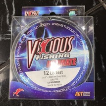 Vicious Ultimate Lo-Vis Green 12 lb 330 yards - $163.57 MXN