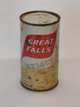 Vintage Great Falls Select Montana Mountains Flat Top Beer Can - £17.29 GBP