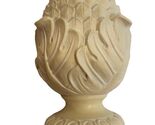 Set of 12 Kirsch Vintage White Decorative Finials Fits 2&quot; Diameter Rod NEW - $75.99