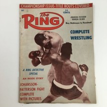 The Ring Boxing Magazine May 1961 Ingemar Johansson vs Floyd Patterson, No Label - £14.95 GBP