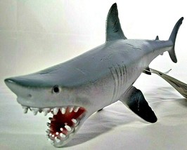 Boley Realistic Great White Shark Nature World Figure Toy Ocean Creature Pvc 3+ - £6.99 GBP