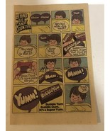 1982 Bubble Yum Bubble Gum Vintage Print Ad pa28 - $152.29 MXN