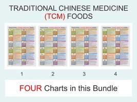 TCM Foods, Traditional Chinese Medicine Foods, Detailed overview of 48 i... - £4.71 GBP