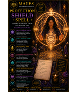 Protection Shield Spell: Defend Yourself From Negativity and Harmful Ene... - $39.00