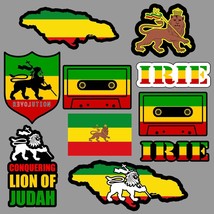 For Lion of Judah Sticker Decal Pack/Lot Rasta Rastafari Jamaica Reggae 420 Skat - £73.91 GBP