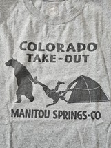 EUC! Manitou Springs Colorado Gray T Shirt Men Sz M - $163.85 MXN
