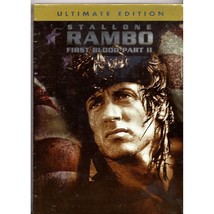 Rambo First Blood Part 2, Stallone, Ultimate Ed., Dvd Rated R, BRAND-NEW Sealed - £10.89 GBP