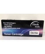 Etech Work Black Toner Cartridge 1 Pack CE278A For Laser Printer Laserje... - £5.14 GBP