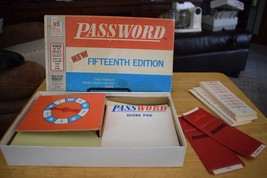 Vintage 1970s Password 15th Edition by Milton Bradley 4260 Board Game - $26.72