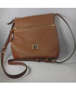 Dooney &amp; Bourke Pebble Grain Crossbody R264CA Caramel Leather New Purse  - $191.87 CAD
