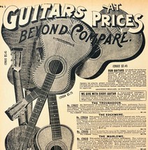 1969 ACME Acoustic Guitars 1901 Repro Advertisement Musical Instruments ... - $557.00 MXN