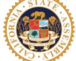 California State Assembly Sticker Decal R7455 - $1.95+