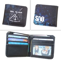  Sword Art Online Bifold Short Wallet SAO Kirito  Purse - £46.63 GBP