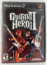  Guitar Hero II (Sony PlayStation 2, PS2, 2006 w/ Manual, Works Great) - $12.15