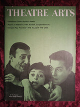 THEATRE ARTS April 1961 Coffeehouses Luigi Pirandello Alan Pryce-Jones - £6.20 GBP