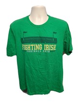 2018 University of Notre Dame Football Fighting Irish Mens Green XL TShirt - £11.87 GBP