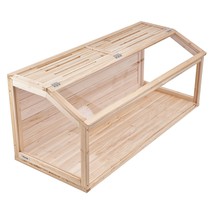 Whisker Wonders Wooden Hamster Cage, 48 inches, Clear View Habitat for Small - $272.62 CAD