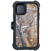 Heavy Duty Camo Case w/Clip BLACK/PINE For iPhone 13 Pro Max - $8.56