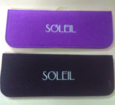 SOLEIL HEAT MAT-CASE FOR FLAT IRON-EASY TO CARRY-PROTECTION FROM WATER-B... - $19.79