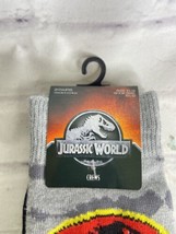 Jurassic Park World Crew Socks 2 Pair Shoe Size 6.5-12 Sock Size 10-13 NEW - £10.91 GBP