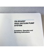 CTI-Cryogenics On-Board High-Vacuum Pump System Manual 1995 Edition - $320.46 MXN