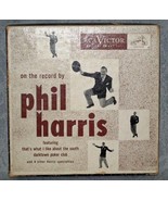 Phil Harris On The Record RCA 2x45 RPM Record Box Set WP199 w 1 Extra 47... - $7.43