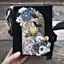 Witchcraft junk journal handmade Witch grimoire Witchy magic junk book for sale  - £398.43 GBP