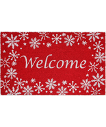Snowflake Coir Fiber Doormat 18&quot;X30&quot; - €23,59 EUR