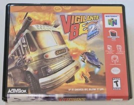 Vigilante 8 2nd Offense CASE ONLY Nintendo 64 N64 Box BEST Quality Available - £11.78 GBP