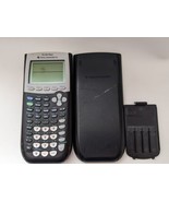 Texas Instruments TI 84 Plus Graphing Calculator LCD Cover Black Working - $70.59 CAD