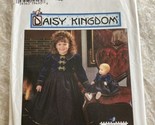 Simplicity Daisy Kingdom pattern 7348 Girls&#39; Dress &amp; doll dress sz 8 - 1... - £7.58 GBP