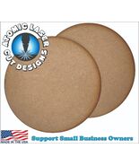 130mm Round Bases x2 MDF Laser Cut Miniatures FAST FREE HIPPING #1 USA S... - $7.91