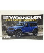 2025 Jeep Wrangler Owners Handbook Manual [Paperback] Auto Manuals - $169.94 CAD