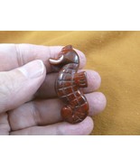 (Y-SEAH-572) little Red Jasper Seahorse sea GEM gemstone carving aquariu... - €11,94 EUR