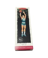 Larry Bird Boston Celtics 1996 Hallmark Hoop Stars NBA Christmas Ornament - £6.35 GBP