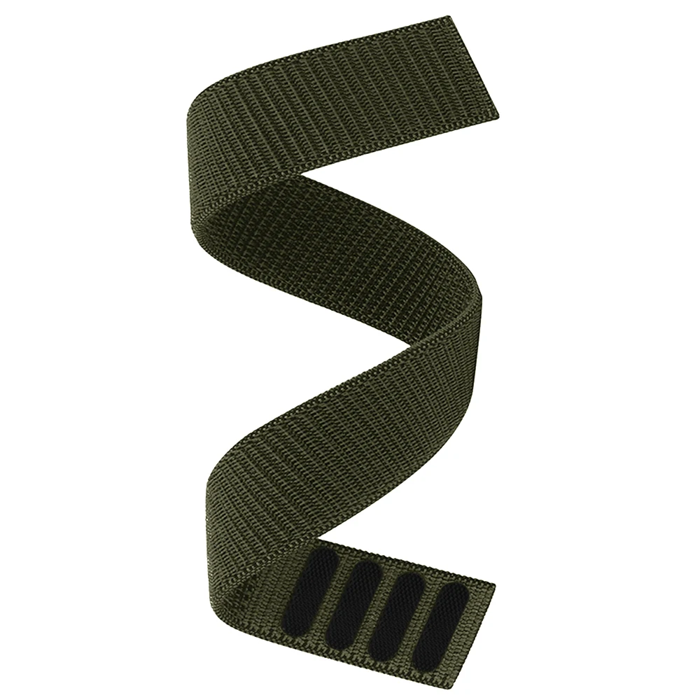 Sporting 26mm 22mm Hook &amp; Loop Nylon SA For Garmin Enduro Watch Band Fenix 6 6X  - £23.81 GBP