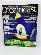 Official Sega Dreamcast Magazine Issue 1 September 1999 Premier Issue Sonic - £146.87 GBP