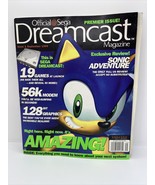 Official Sega Dreamcast Magazine Issue 1 September 1999 Premier Issue Sonic - £146.17 GBP