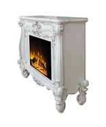 Versailles 47&quot; Fireplace, Bone White Finish - $29,175.94 MXN