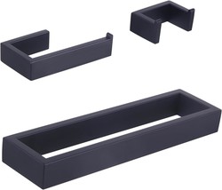 Gerzwy Bathroom Accessory 3-Piece Set Sus 304 Stainless Steel Toilet Pap... - $59.96